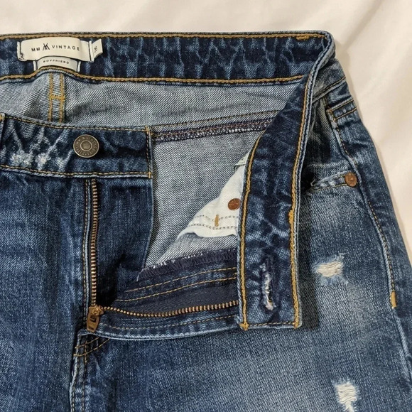 MM Vintage Boyfriend Denim Jeans, size 26 - Picture 11 of 15